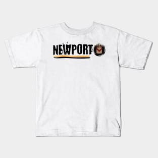 Newport, South Wales Kids T-Shirt